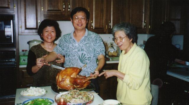 Thanksgiving Day in Cary, NC., Nov., 1999