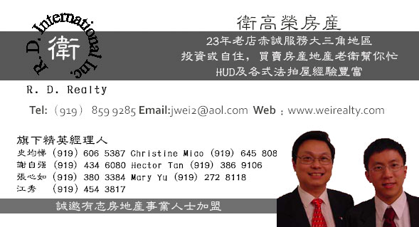 Wei Realty ad